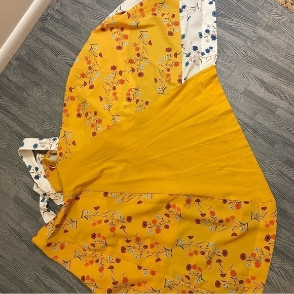 Zara Floral Handkerchief Hem Dress - Picture 11 of 14